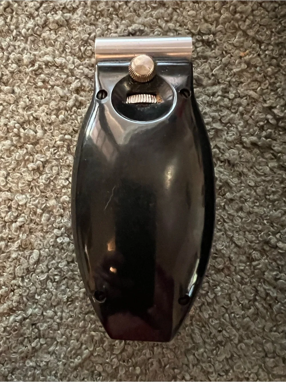 Vintage 1930 Electric Dry Shaver Packard Lifetime Lektro 2 Cleaning Brushes